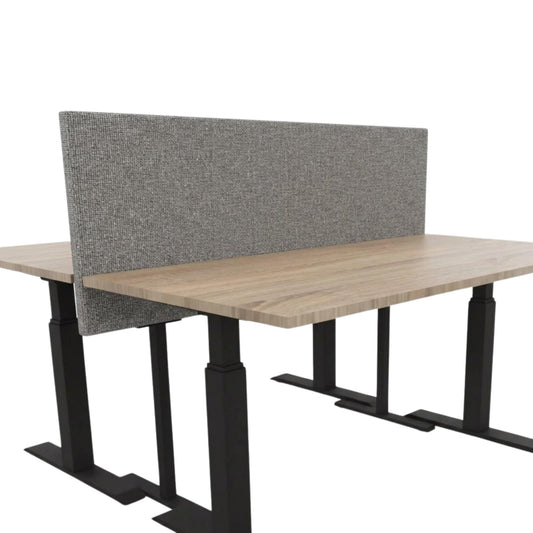 Akoestische bureaudivider 4cm Voorraad Nyink Bureauschermen  Select Kantoormeubelen.
