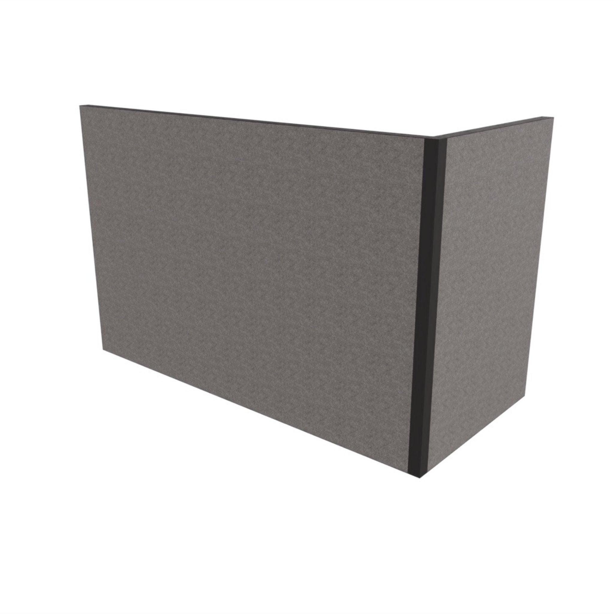 Akoestische bureauschermen – Aluminium X-Opstelling Nyink Bureauschermen  Select Kantoormeubelen.