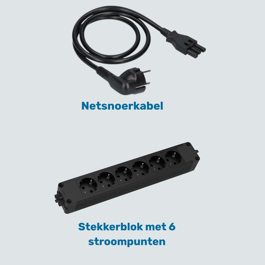 Bekabeling enkele werkplek