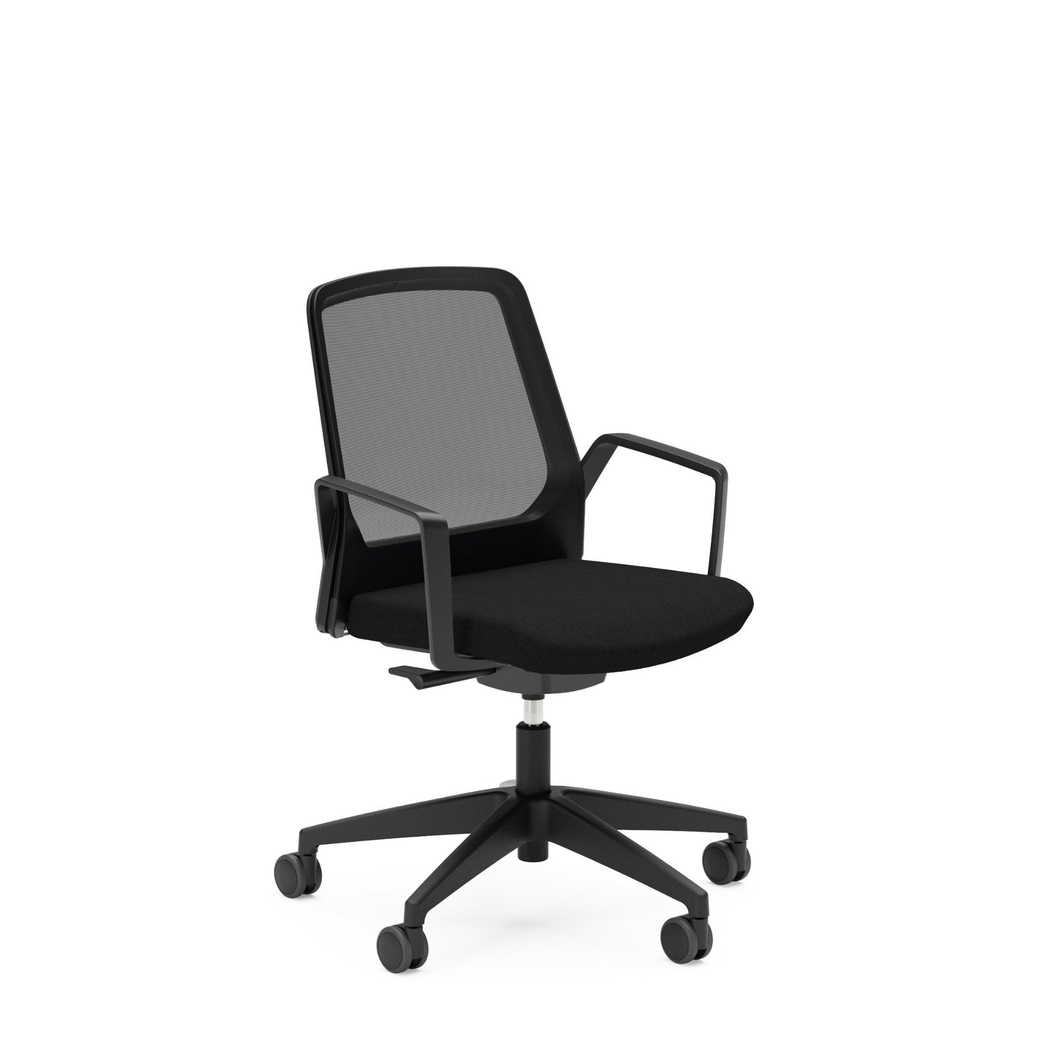 Buddyis_270B_Bureaustoel_Interstuhl_SchuinVooraanzicht