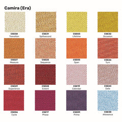 Camira Era stoffenkaart 