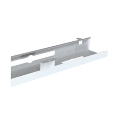 Closup kabelgoot voor onder bureau wit