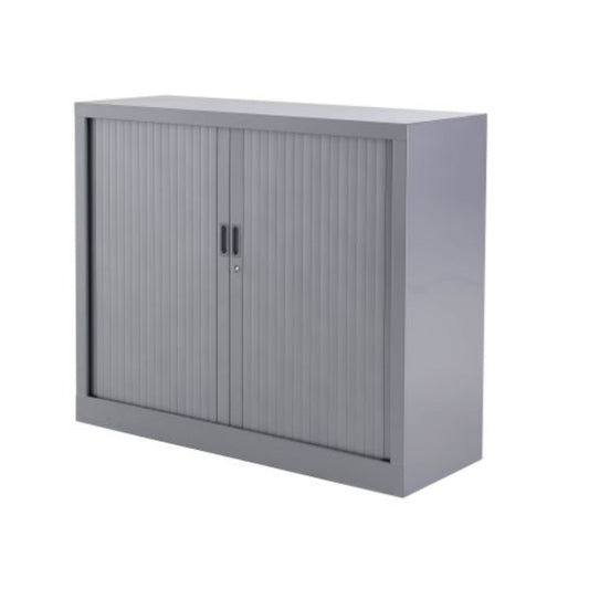 Economy roldeurkast 100 hoog x 120 breed aluminium