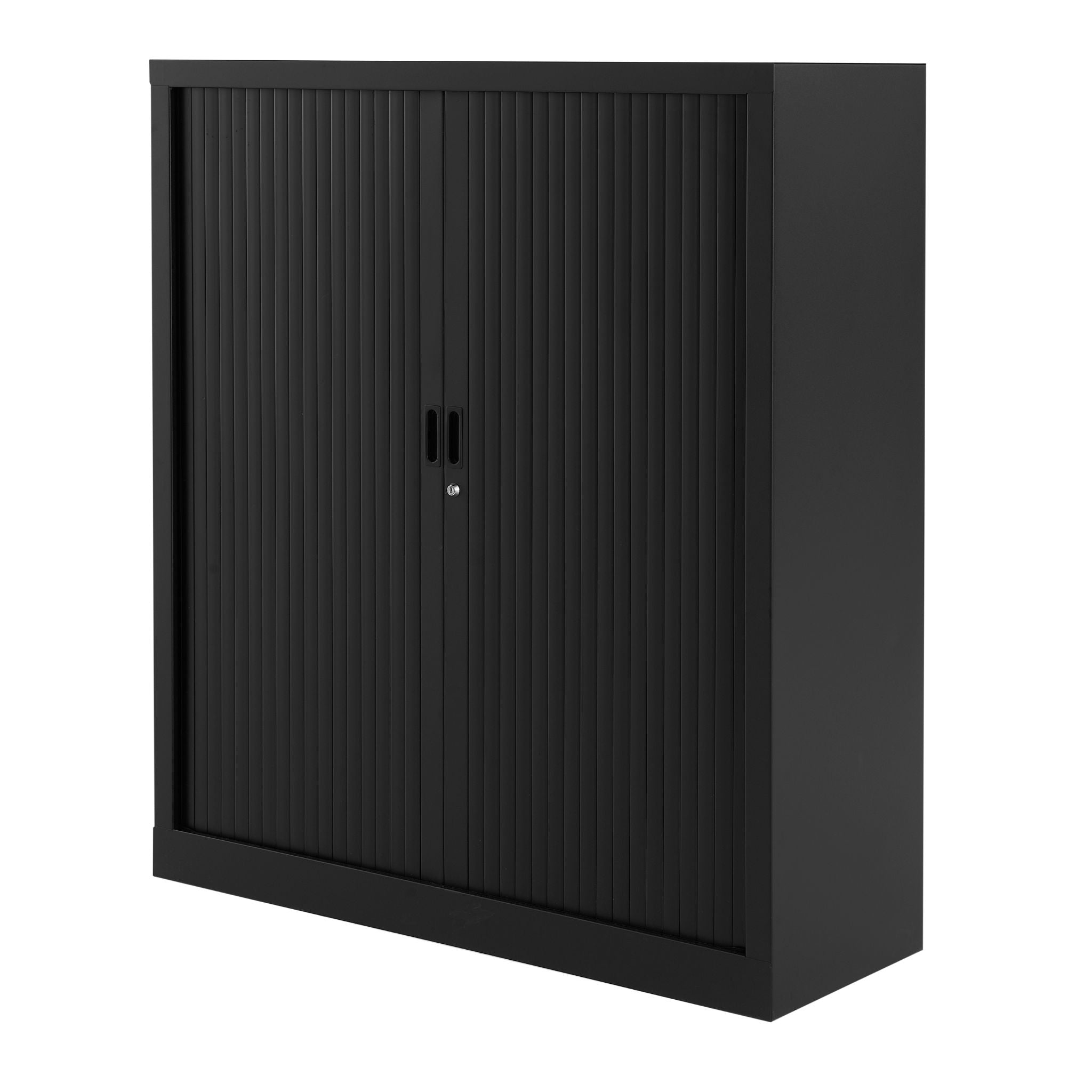 Economy_roldeurkast_136cm_hoog_x_120cm_breed_zwart