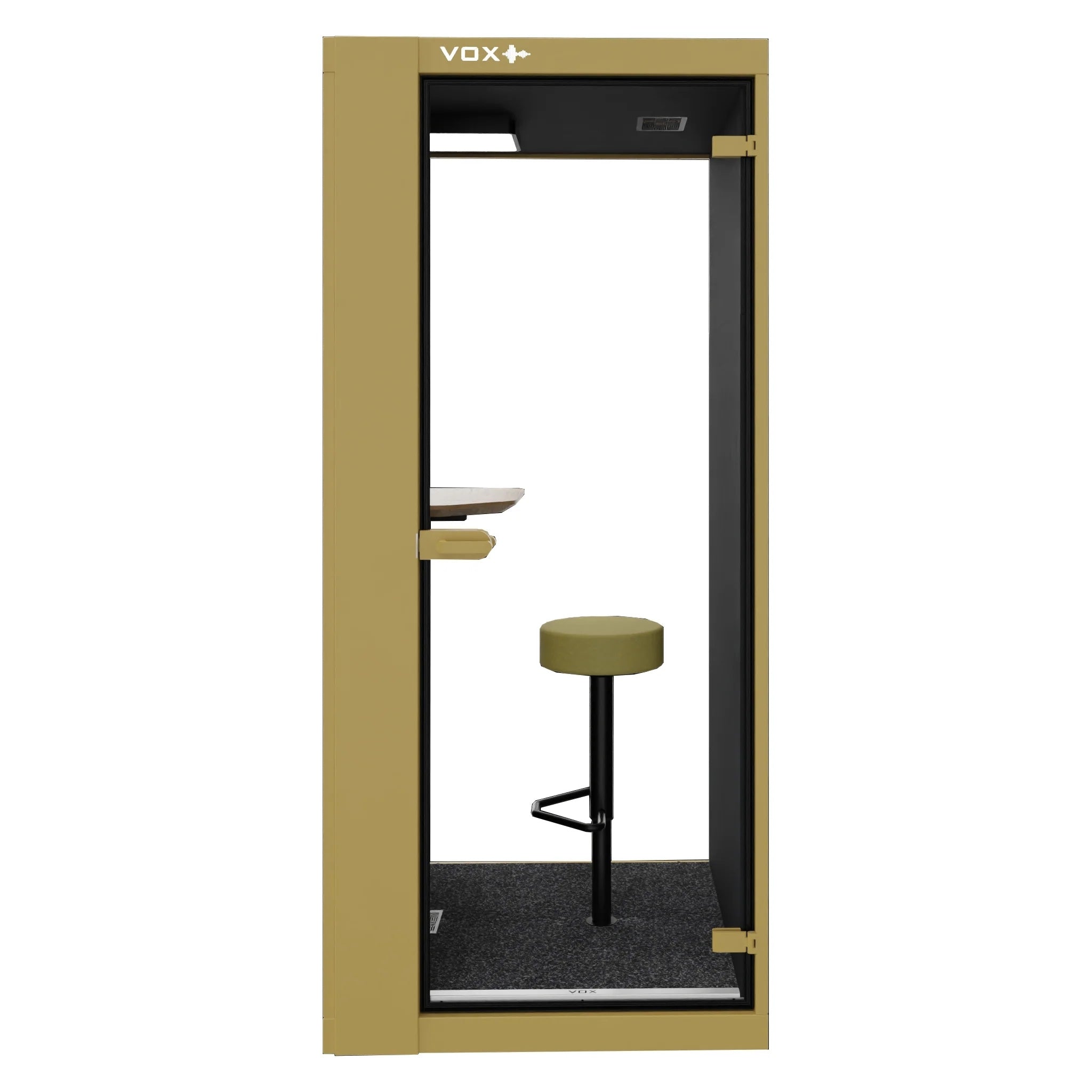 Gele vox box vooraanzicht