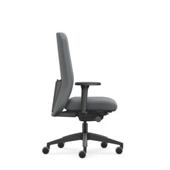 Se7en premium NPR bureaustoel Iris LX134 Middengrijs
