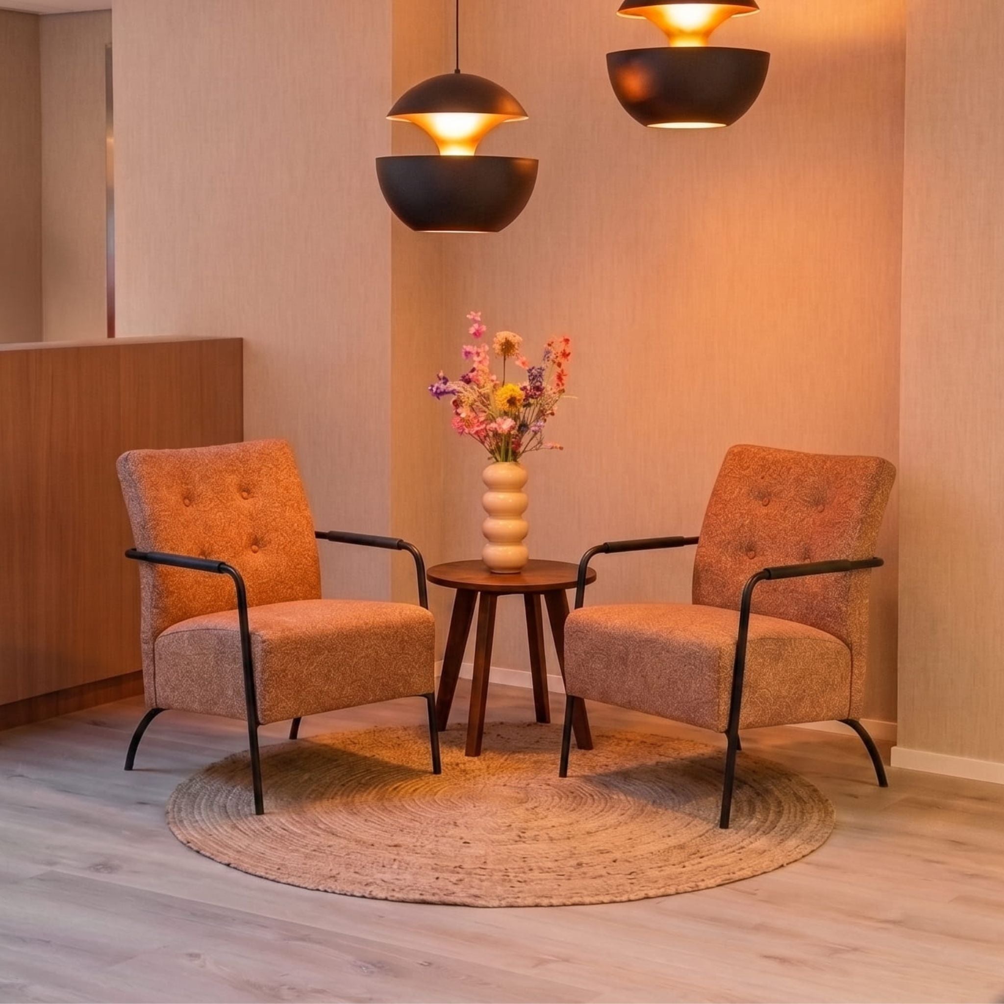 Loungestoel 4-poots