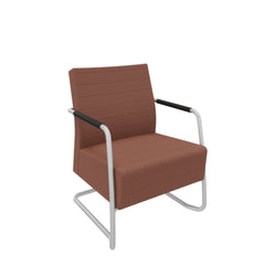 Loungestoel met sledeframe