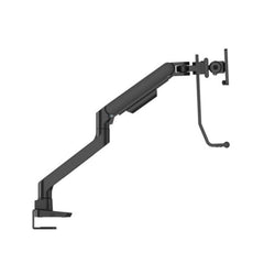 Monitorarm duo zwart