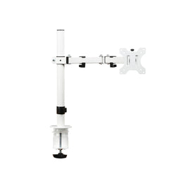 Monitorarm standaard wit enkel