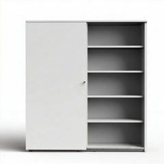Premium 194 schuifdeurkast wit open
