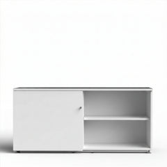 Premium 82 schuifdeurkast wit open