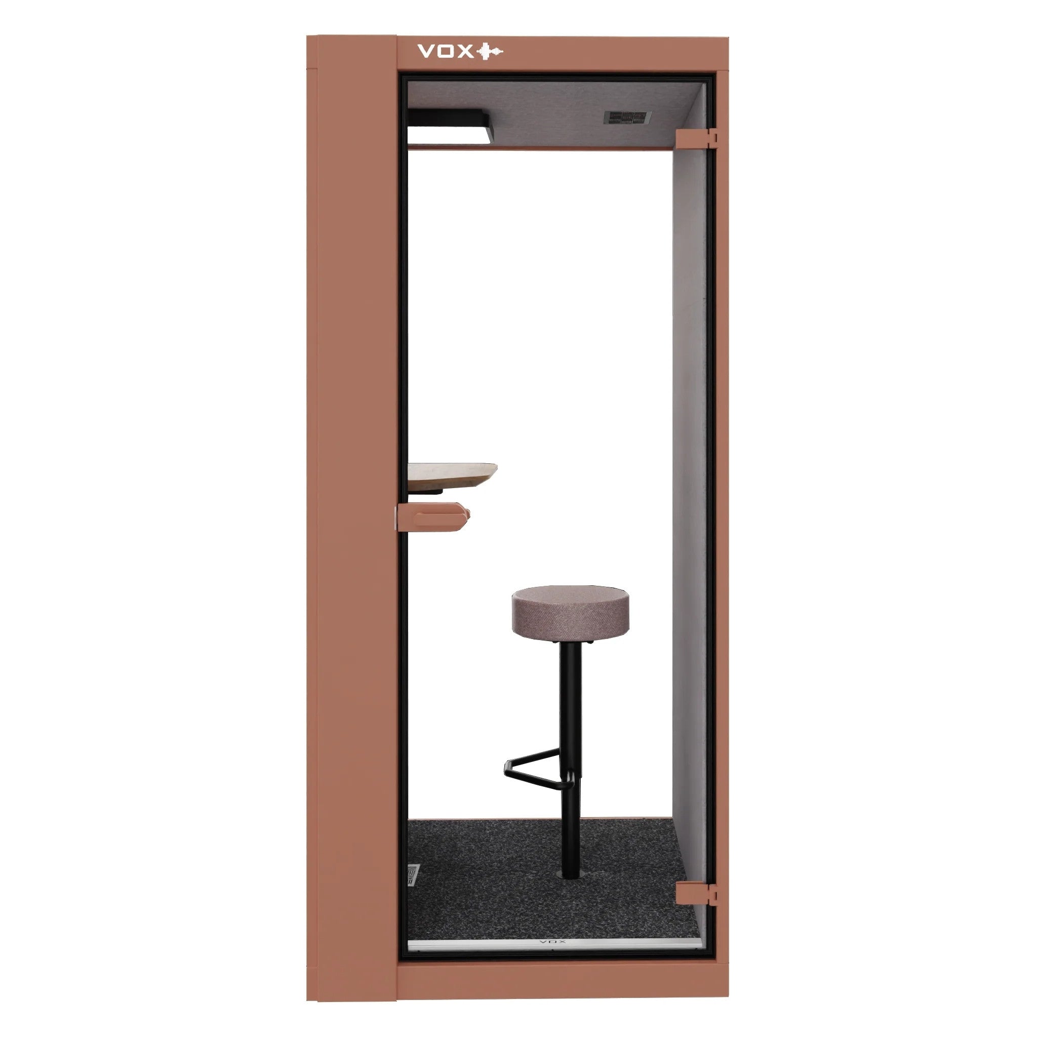 Rode vox box vooraanzicht