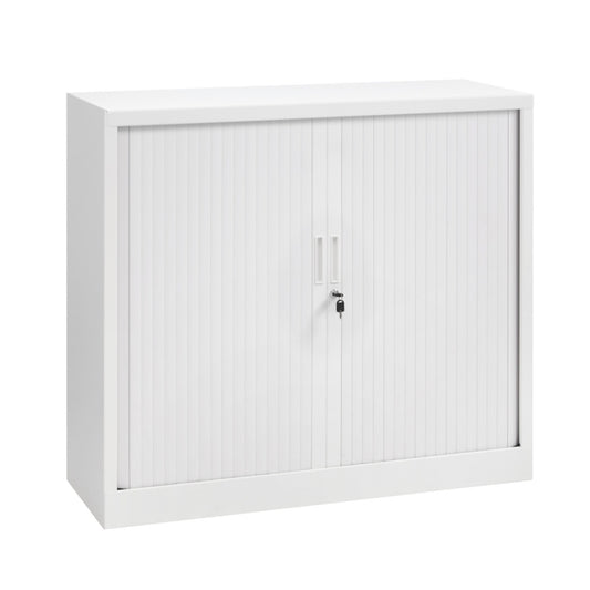 Roldeurkast 105 x 120 Wit