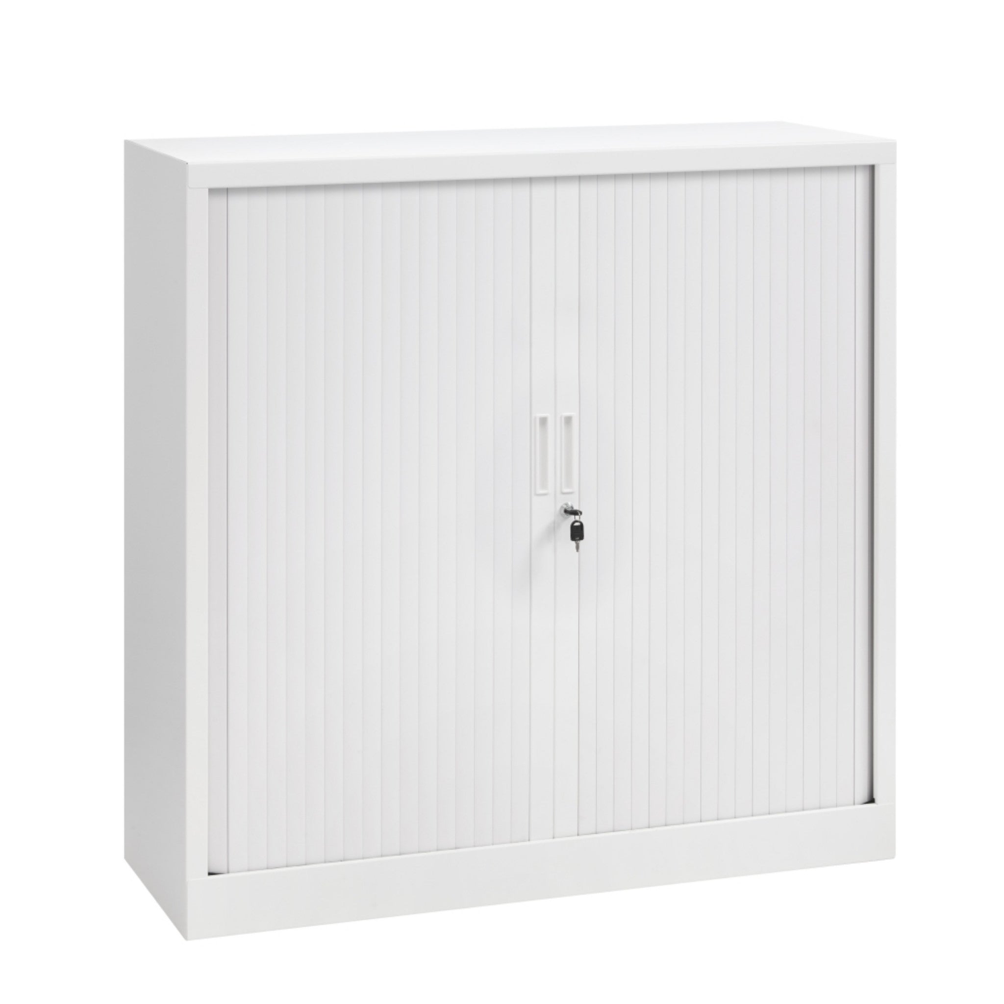 Roldeurkast 118x120 wit