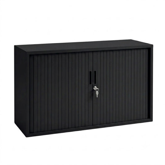 Roldeurkast 72x120 zwart