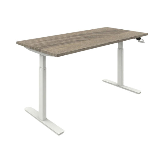 Slinger zit-sta bureau wit