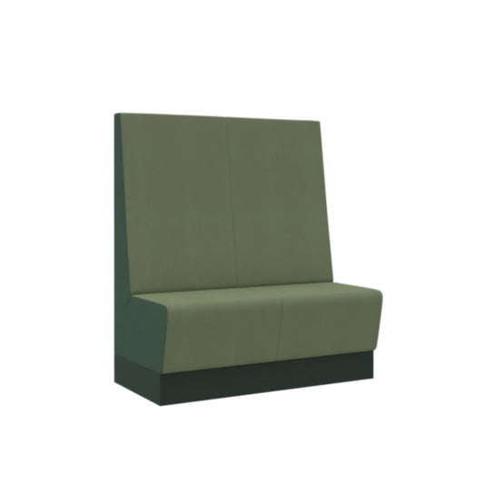 Treinbank 120cm breed voor 2 personen.
