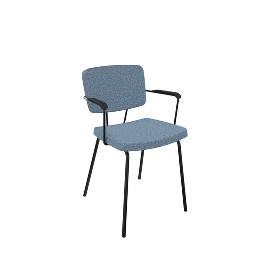 Vergaderstoel Max Voorraad Pearl 0030