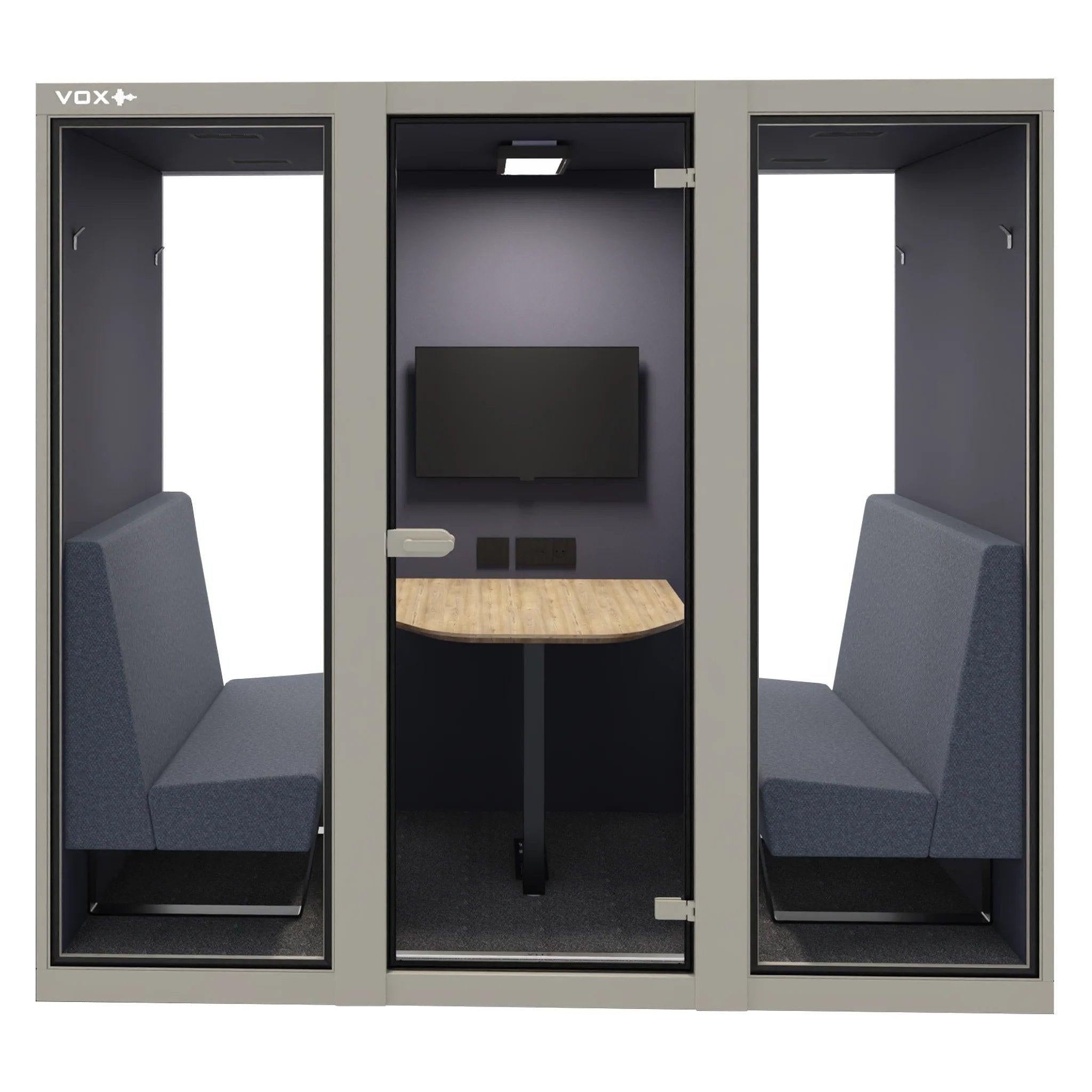 Akoestische Vergaderruimte 4P Custom Huislijn Kantoormeubelen Vergaderboxen  Select Kantoormeubelen.