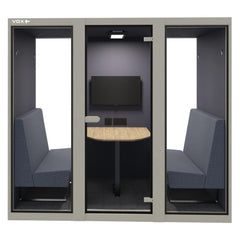 Akoestische Vergaderruimte 4P Custom Huislijn Kantoormeubelen Vergaderboxen  Select Kantoormeubelen.