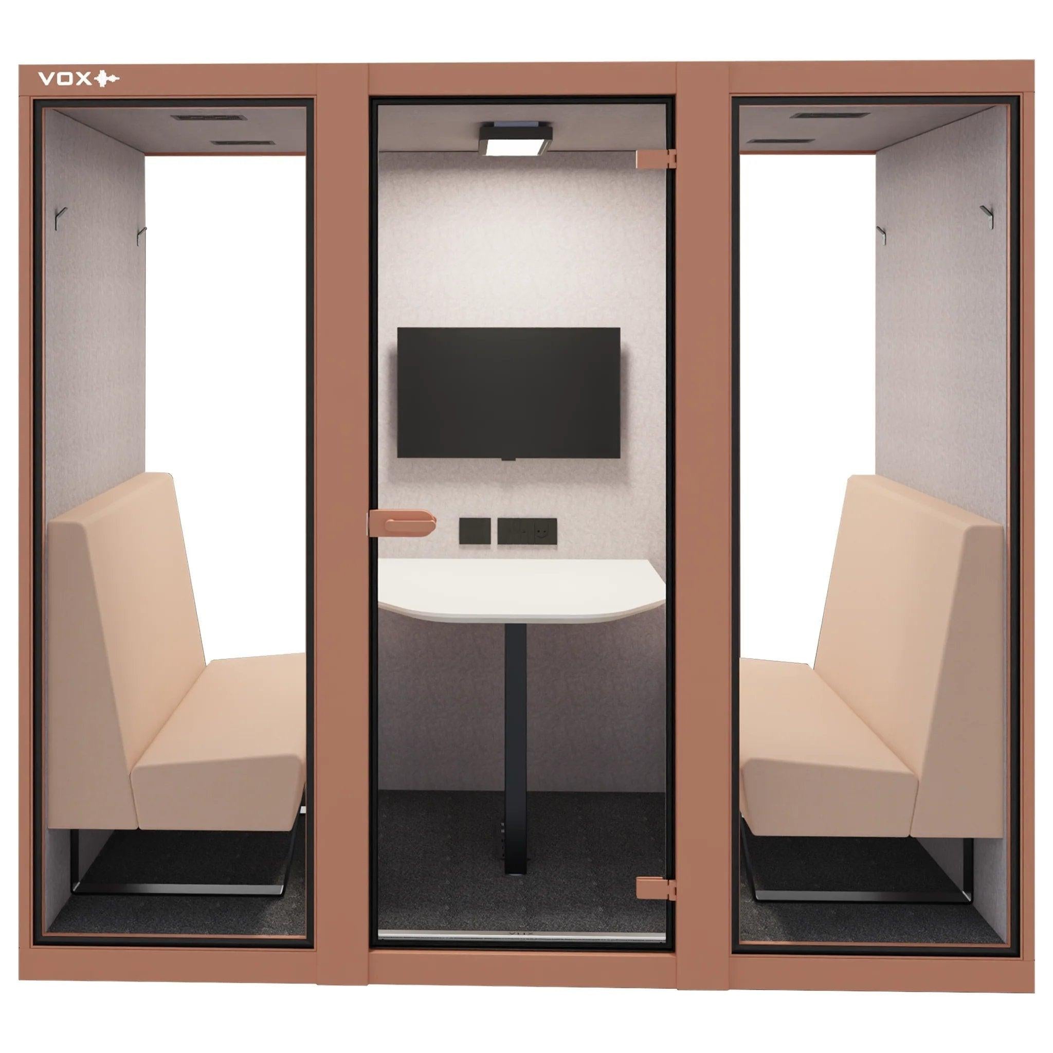 Akoestische Vergaderruimte 4P Custom Huislijn Kantoormeubelen Vergaderboxen  Select Kantoormeubelen.