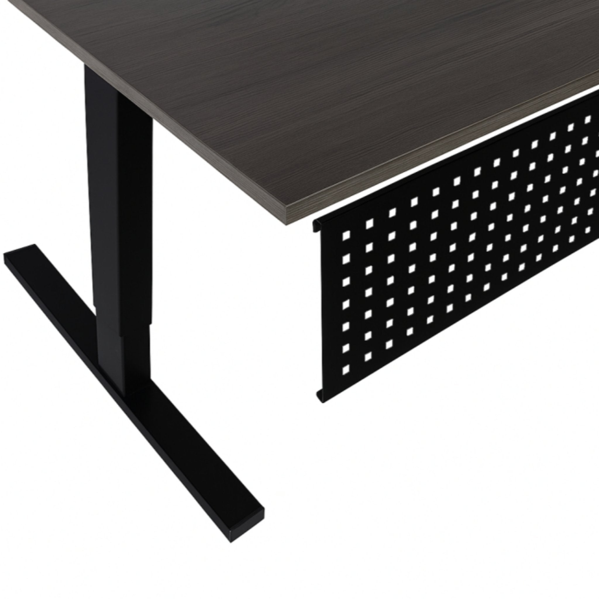 Voorzetpaneel voor onder bureau