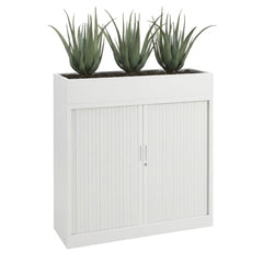 Plantenbak t.b.v. roldeurkast 120cm.