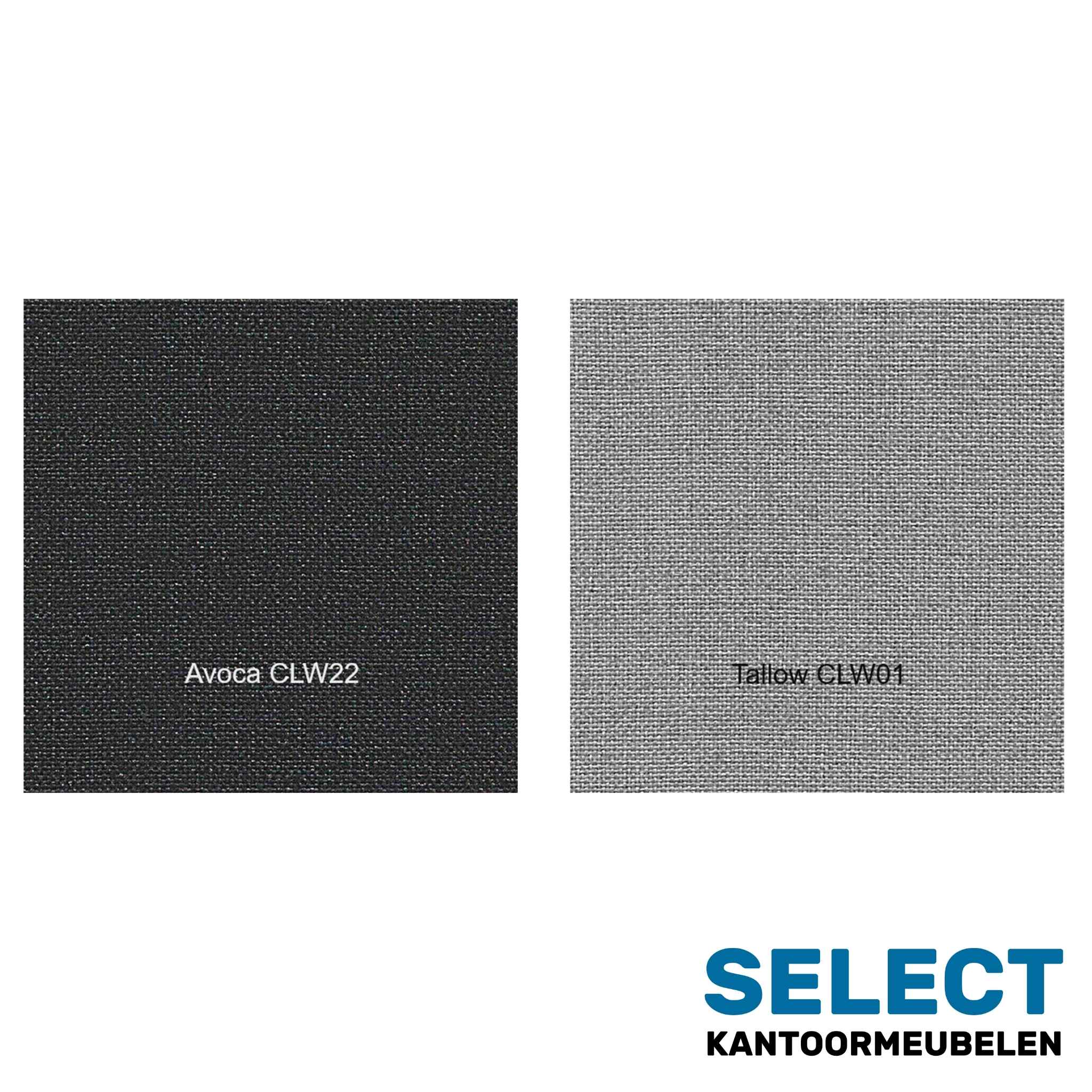 avoca(zwart) en tallow(lichtgrijs)