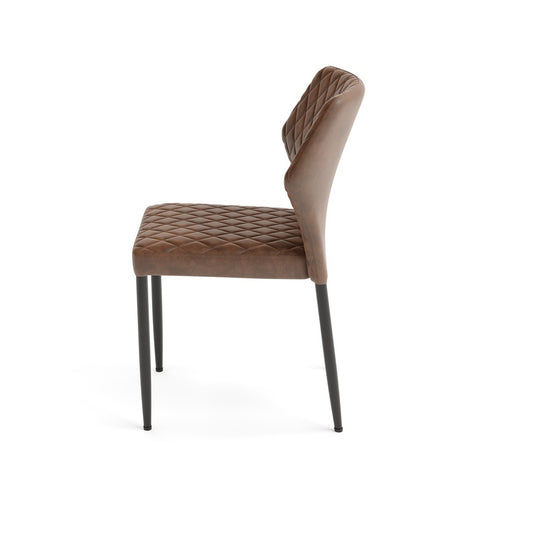 Louis Stoelen Kunstleer Set van 4