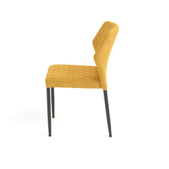 Louis Stoelen Fluweel Set van 4