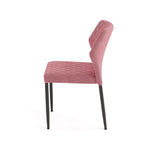 Louis Stoelen Fluweel Set van 4