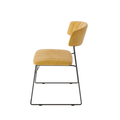 Stoelen Mundo Fluweel Set van 4