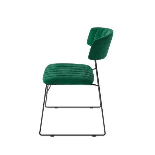 Stoelen Mundo Fluweel Set van 4