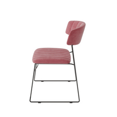 Stoelen Mundo Fluweel Set van 4