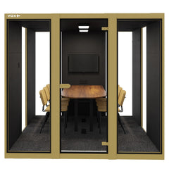 vooraanzicht large vox box geel