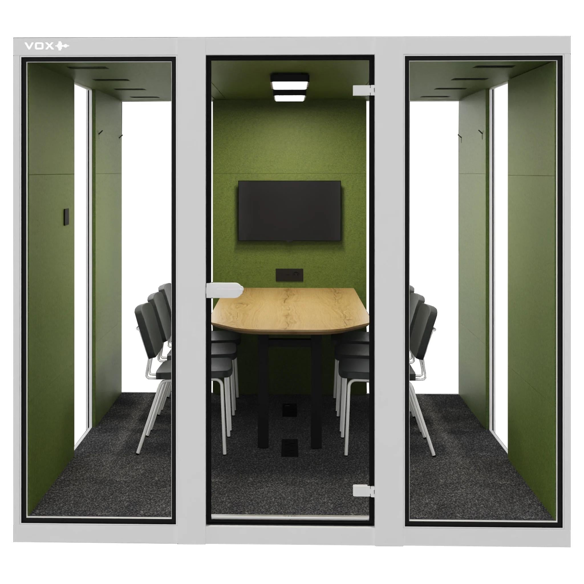 vooraanzicht large vox box wit