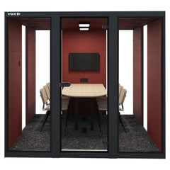 vooraanzicht large vox box zwart